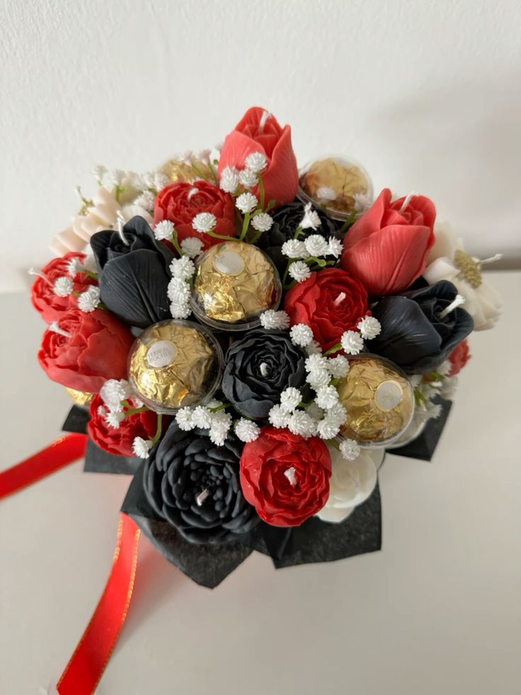 Chocolate Candle  Bouqet