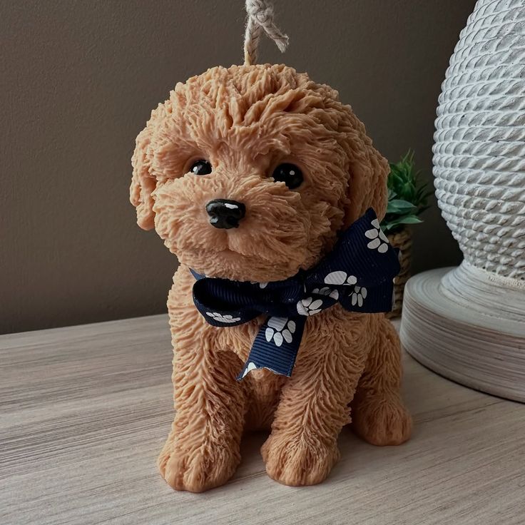 Puppy candle