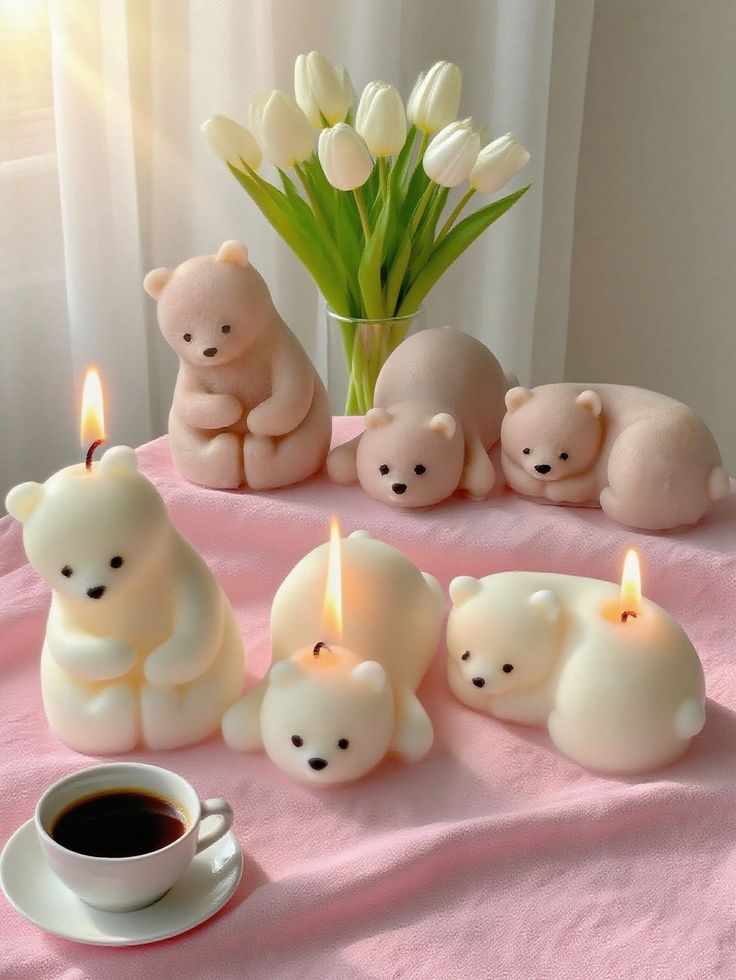 Polar Bear Candle