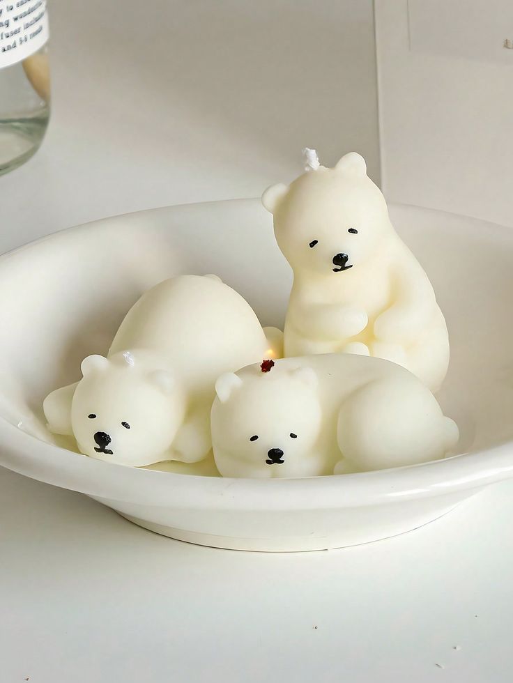3 piece polar bear