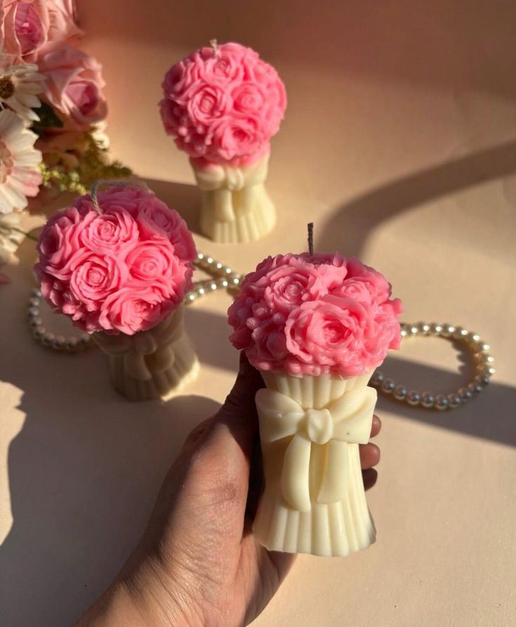 Bow Candle Bouquet