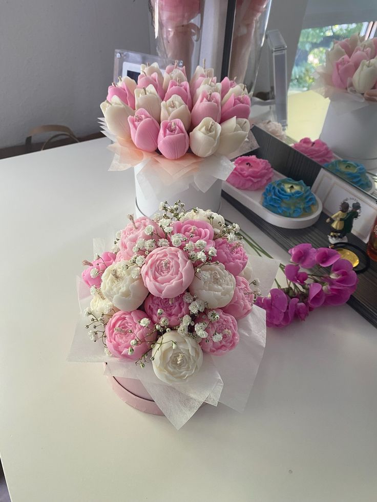 Rose candle Bouquet