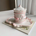 Carousel box with stylish tray