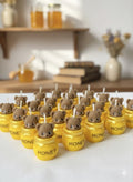 Honey pot with teddy bear