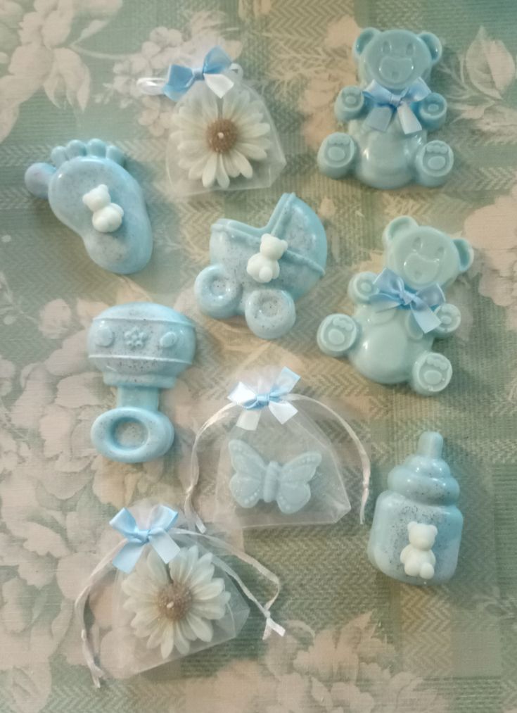 Announcement baby box Candles