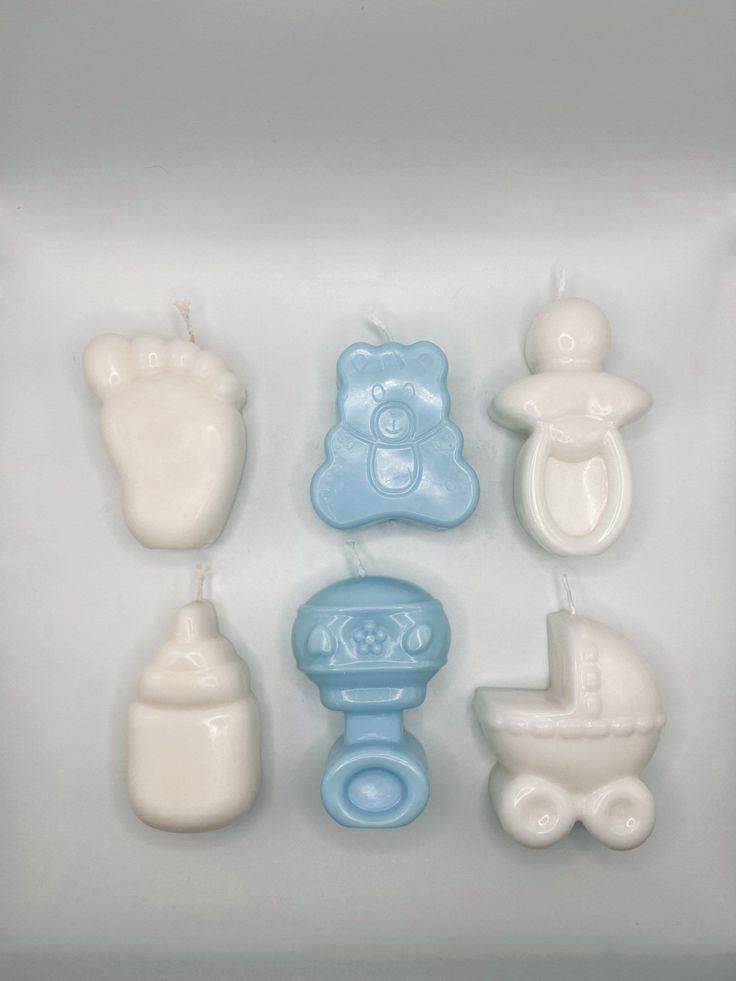 Announcement baby box Candles