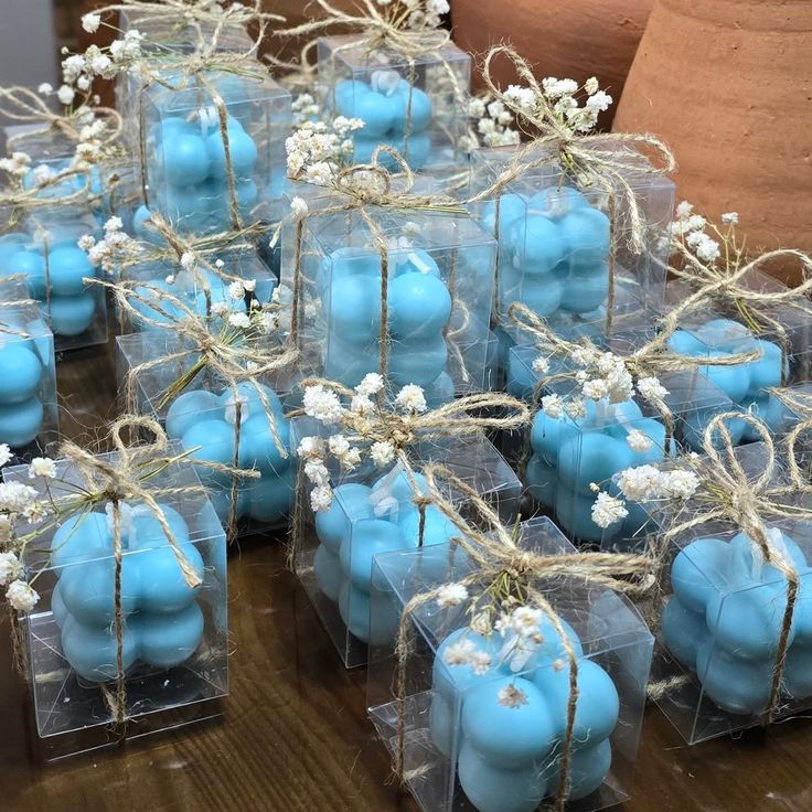 Mini bubble candle