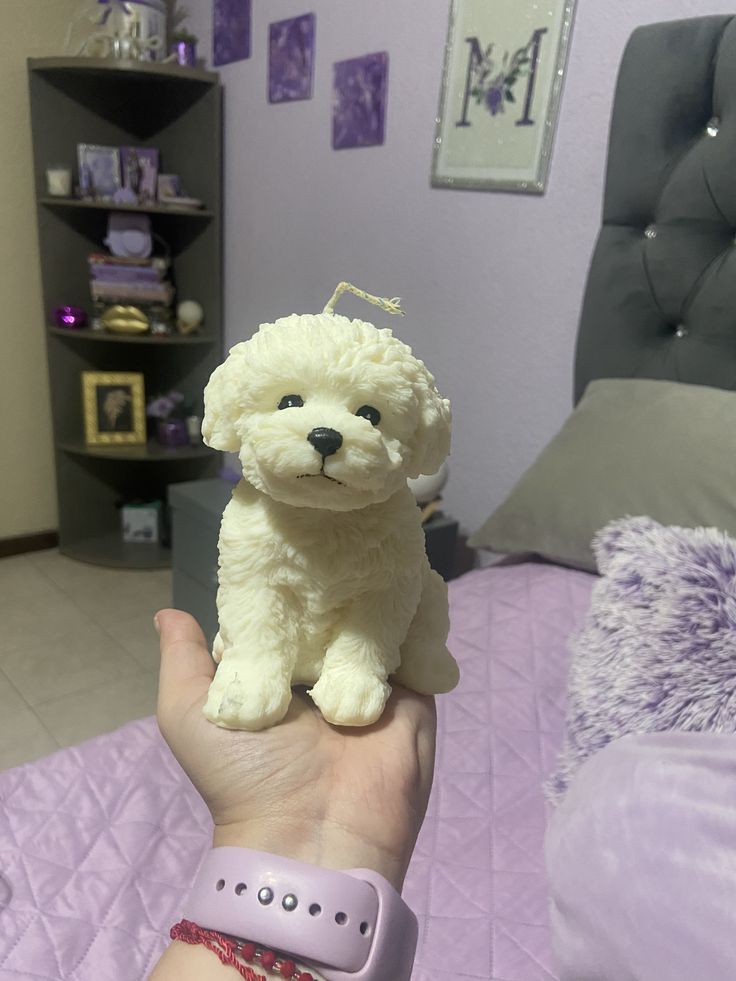 Puppy candle