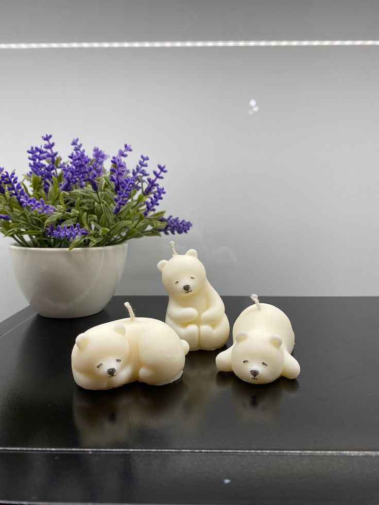 3 piece polar bear