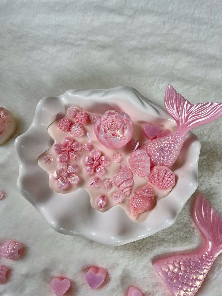 Sea Shell Candle Pot